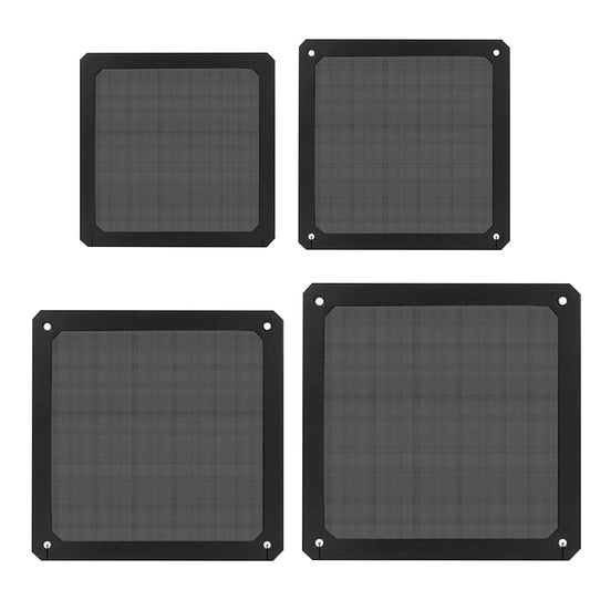 12*12CM/14*14CM PC Chassis Cooling Dust Filter Magnetic PVC Net Guard Fan Cover Dust Filter Antidust Net 8*8/9*9CM for Computer
